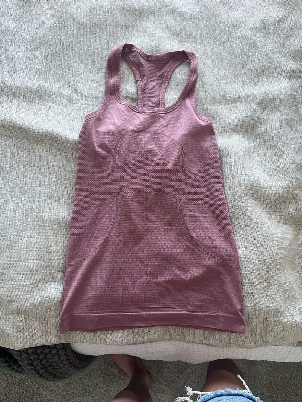 lululemon athletica Seamless Racerback Tank - Mauve